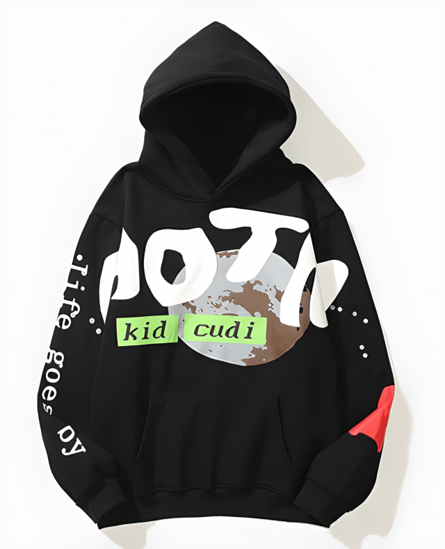HenryBay Kid Cudi Man of The Moon 3 Siyah Unisex Sweatshirt Hoodie